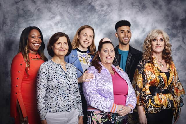 Angela, Tessa , Cathy, Cat, Callum and Marilyn