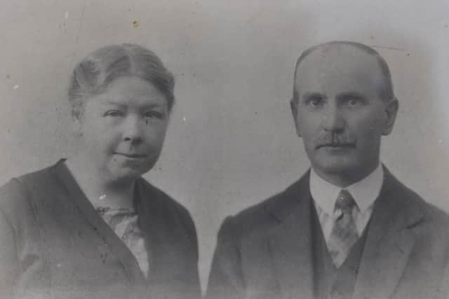 Neale Jagoe's great grandparents Willam and Elizabeth Jagoe, who narrowly escaped death in the Bandon Valley Massacre after a tip-off. 
Picture By: Arthur Allison/Pacemaker Press.