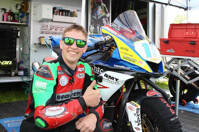 Dominic Herbertson will ride Suzuki machinery for the Burrows Engineering/RK Racing team at the North West 200.