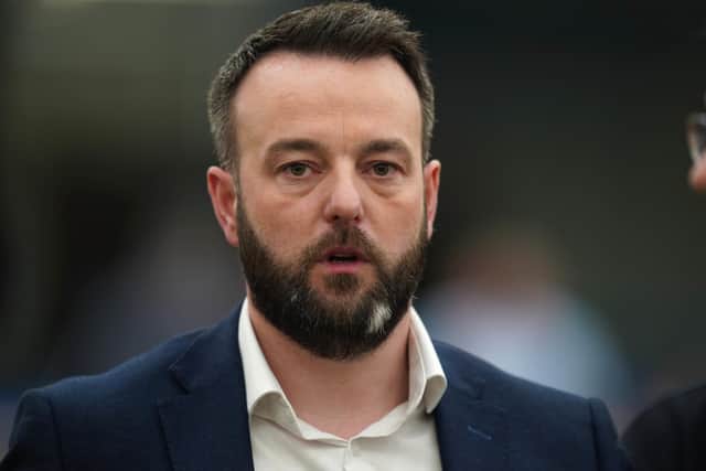 SDLP leader Colum Eastwood: Niall Carson/PA Wire
