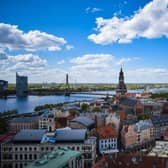 Riga, the capital of Latvia