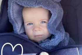 Baby Ezra from GoFundMe appeal