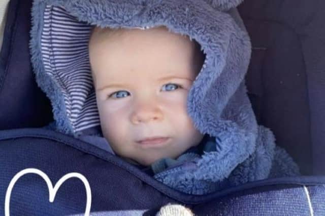 Baby Ezra from GoFundMe appeal