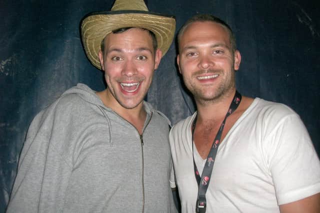 Will Young and Rupert Young