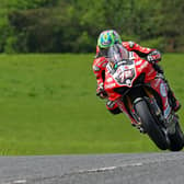 Australian rider Josh Brookes posted the fastest overall lap on Tuesday at the North West 200 as he led the Superbike time sheets on the PBM MCE Ducati.