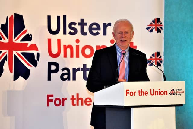 Lord (Reg) Empey is a former leader of the Ulster Unionist Party who now sits in the House of Lords