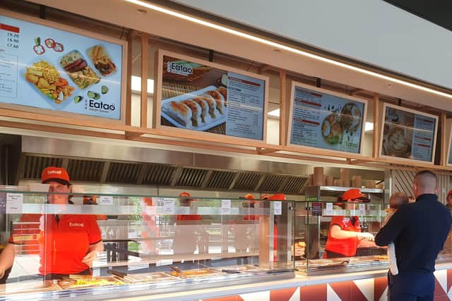 The new Eatao Asian Fusion restaurant and takeaway at Rushmere Shopping Centre in Craigavon.