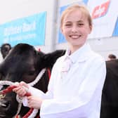 Alicia Alexander (11) from Randalstown, Co Antrim is clearly enjoying her time at the show. 

Picture by Jonathan Porter/PressEye