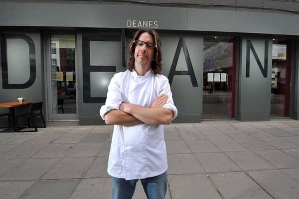 Michael Deane has listed support for the Ukraine on the menu of his acclaimed Meatlocker restaurant in Belfast