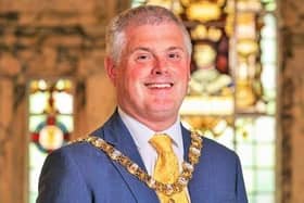 Michael Long, the new Lord Mayor of Belfast