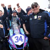 Alastair Seeley made it a double with victory in the Superstock race at the North West 200 on Thursday for his 26th win at the event.