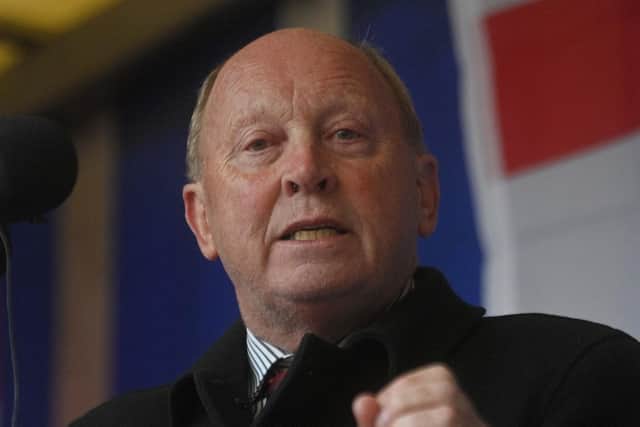 Jim Allister criticised the ‘abysmal failure’ of other unionist MLAs to act