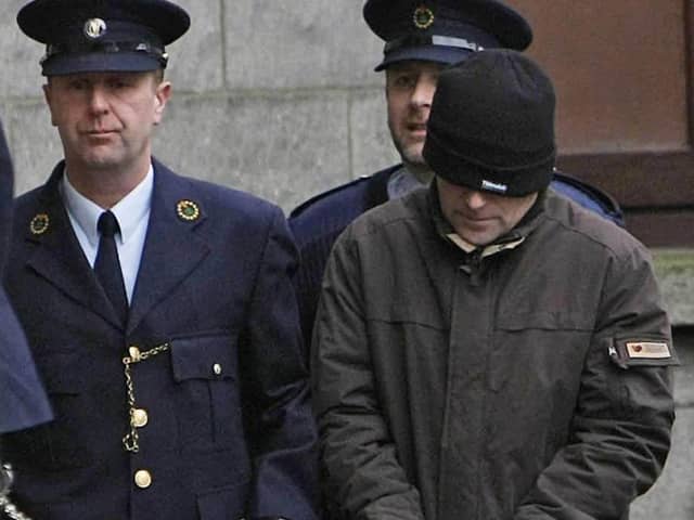 Liam Campbell, seen above right in 2009, was one of the men found liable for the 1998 dissident republican Omagh massacre