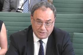 Andrew Bailey, Governor Bank of England, giving evidence to the Treasury Select Committee at the House of Commons, London, on the subject of Bank of England Monetary Policy