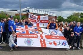 A number of supporters from Dungannon Rangers Supporters’ Club are on their way to Seville for the Europa League final on Wednesday night.
