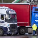 The NI Protocol requires paperwork to be checked by Department of Agriculture staff on trucks coming from GB into the Port of Belfast.