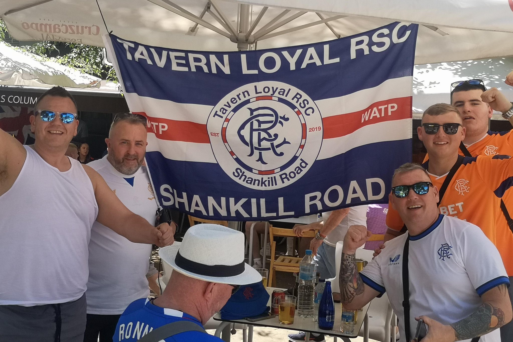 Rangers fan from Belfast in Seville: 'I've never known anything like it'