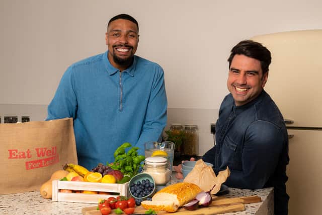 Jordan Banjo and Chris Bavin