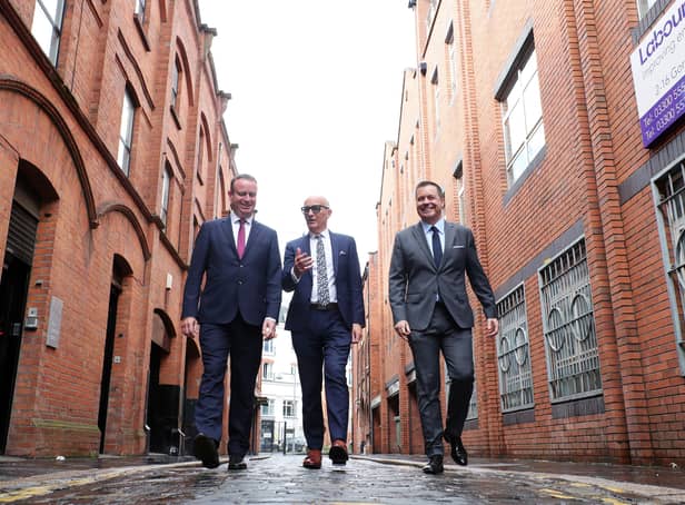 Trade NI is set to host a ‘Northern Ireland’ reception at Westminster today to showcase why Northern Ireland is the ideal location to live in, invest in and do business in. Trade NI leadership Stephen Kelly, Manufacturing NI, Colin Neill, Hospitality Ulster and Glyn Roberts, Retail NI