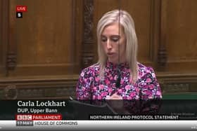 Carla Lockhart speaks out in the House of Commons