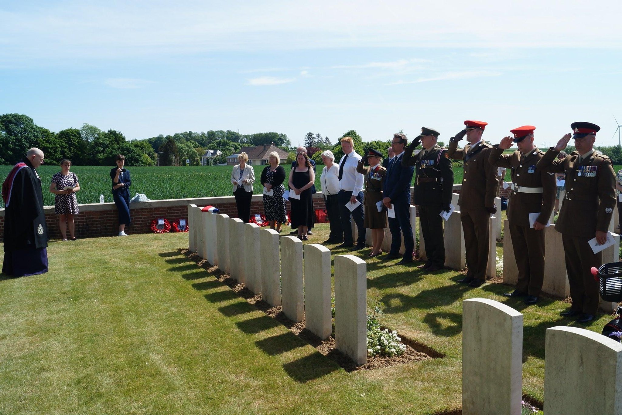 Service in France for Ulster soldier who died in WWI