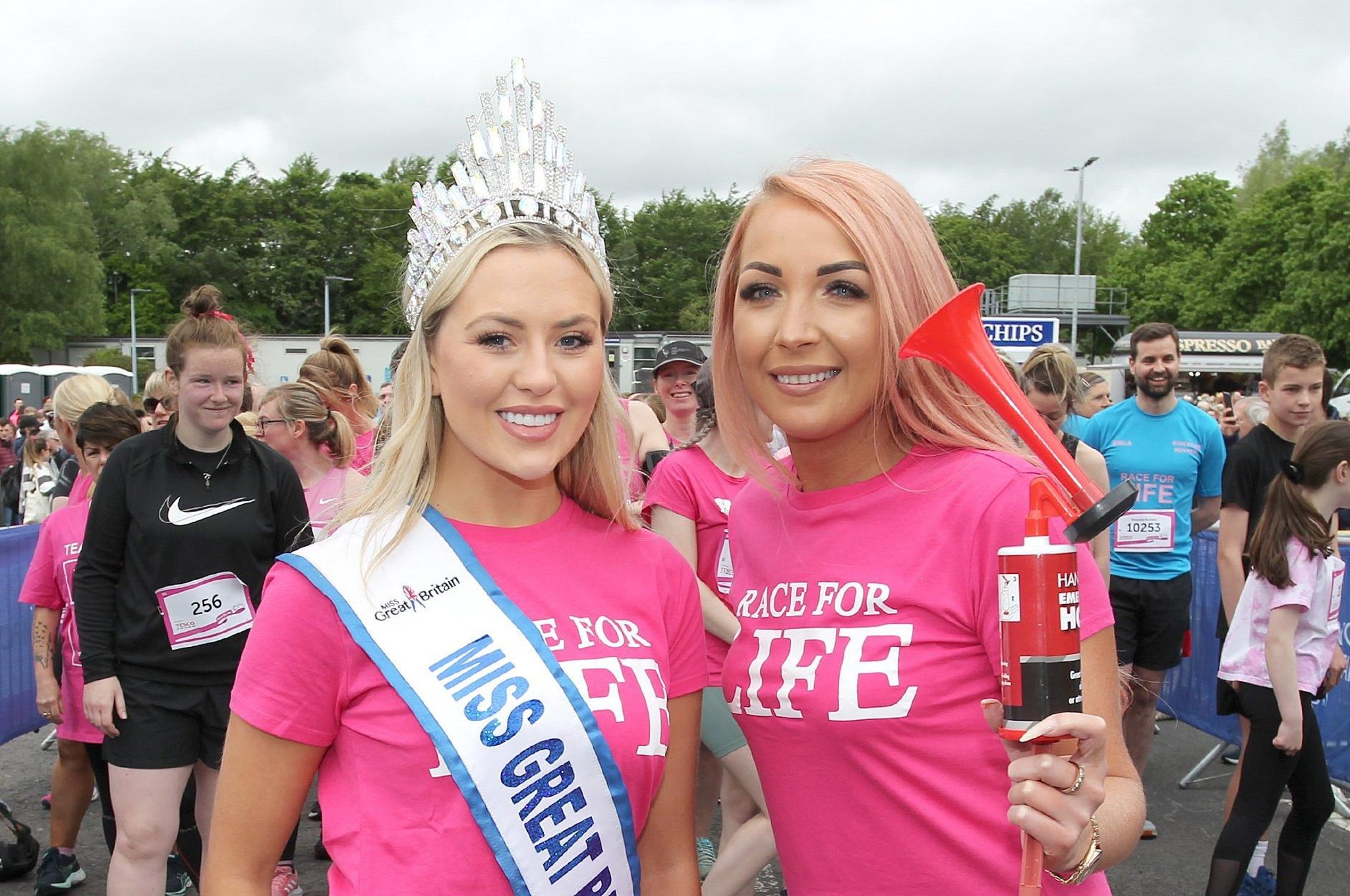 Triple cancer survivor sounds a positive note at Race for Life Belfast