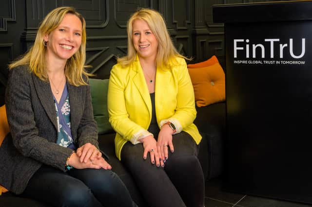 Lorraine Acheson, managing director at Women in Business and Sinead Carville, chief human resources officer at FinTrU