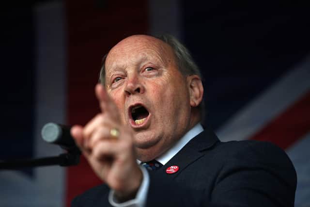 Jim Allister accused Richard Neal of ‘spinning fairy stories’ and of not acknowledging the threat of republican terrorism on the border