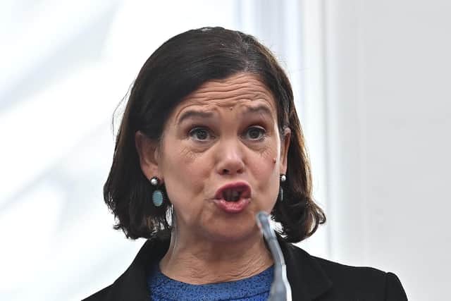 Sinn Fein President Mary Lou McDonald is suing RTE for defamation.
Photo: Colm Lenaghan/Pacemaker