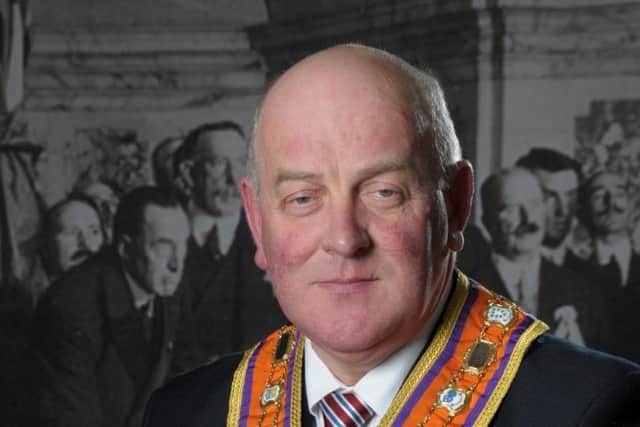 Grand Lodge Grand Master Edward Stevenson