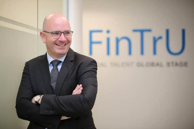 FinTrU founder & CEO, Darragh McCarthy