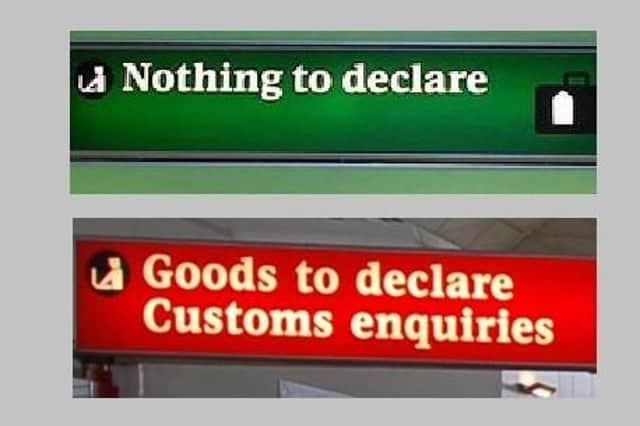 Green and red customs lanes confirm in themselves that in moving from Great Britain to Northern Ireland you are moving from one customs territory to another — the very essence of the sovereignty-busting Article 5 of the protocol