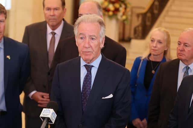Congressman Richard Neal, seen above at Stormont on Thursday, has shown that he has very little time for unionism. 

Picture by Jonathan Porter/PressEye