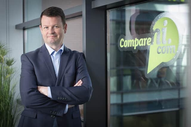 Greg Wilson, founder of Northern Ireland’s largest car insurance comparison site, CompareNI.com