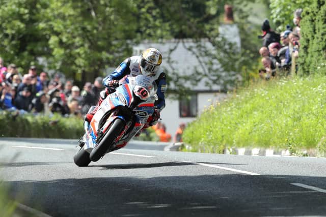 Peter Hickman is the outright lap record holder at the Isle of Man TT following a 135mph lap in 2018.