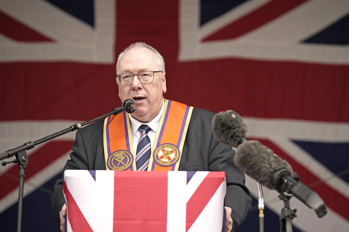 NI centenary parade: WATCH IN FULL (HIGH QUALITY) – Rev Gibson savages Protocol saying 'unless it is not sorted then there will be no next 100 years for Northern Ireland'