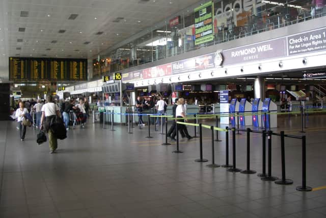 Dublin Airport had given warning that some travellers could miss flights due to the security queues, with 50,000 passengers expected to pass through the airport yesterday over the bank holiday weekend