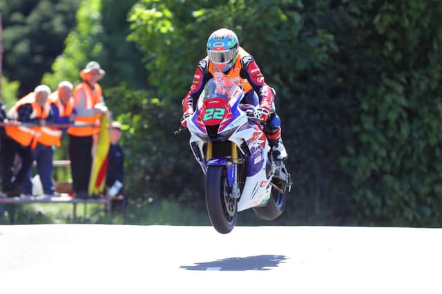 Honda Racing's Glenn Irwin set the fastest ever newcomer qualifying lap as he made his Isle of Man TT debut.