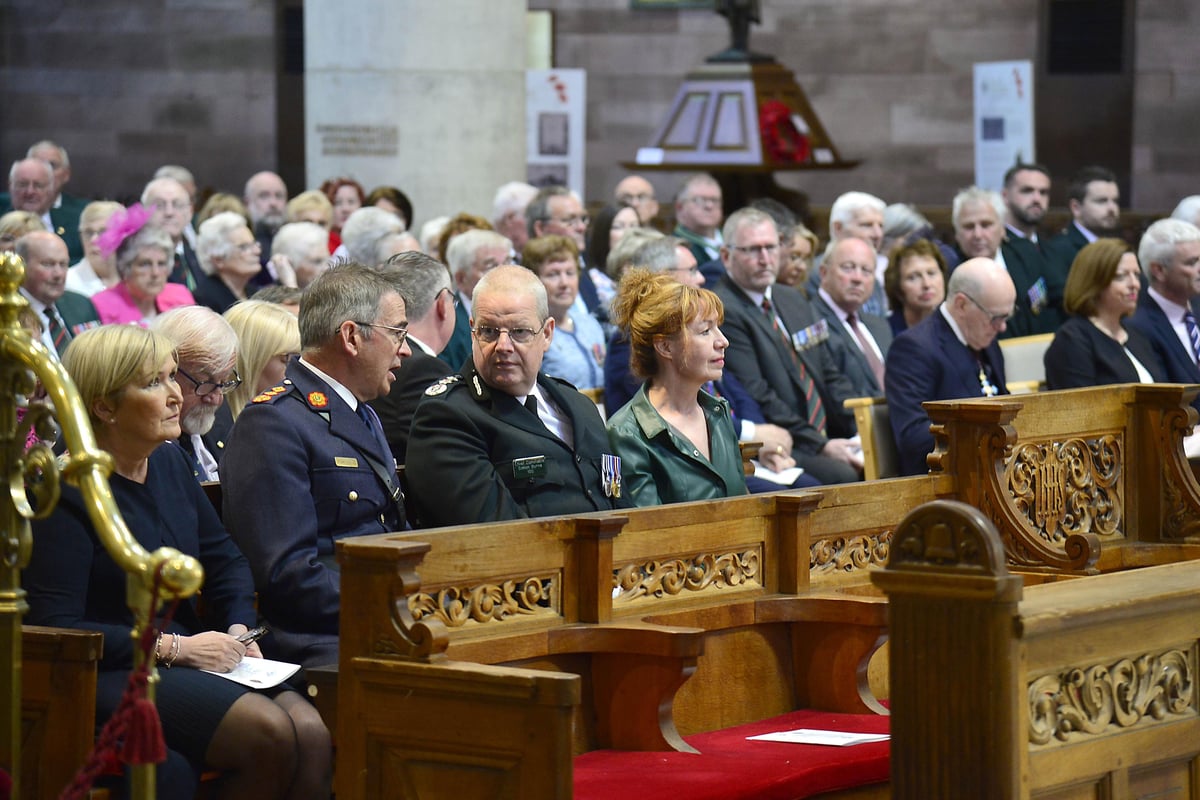 Prince Charles tells policing service of the 'courage and heroism' of the RUC