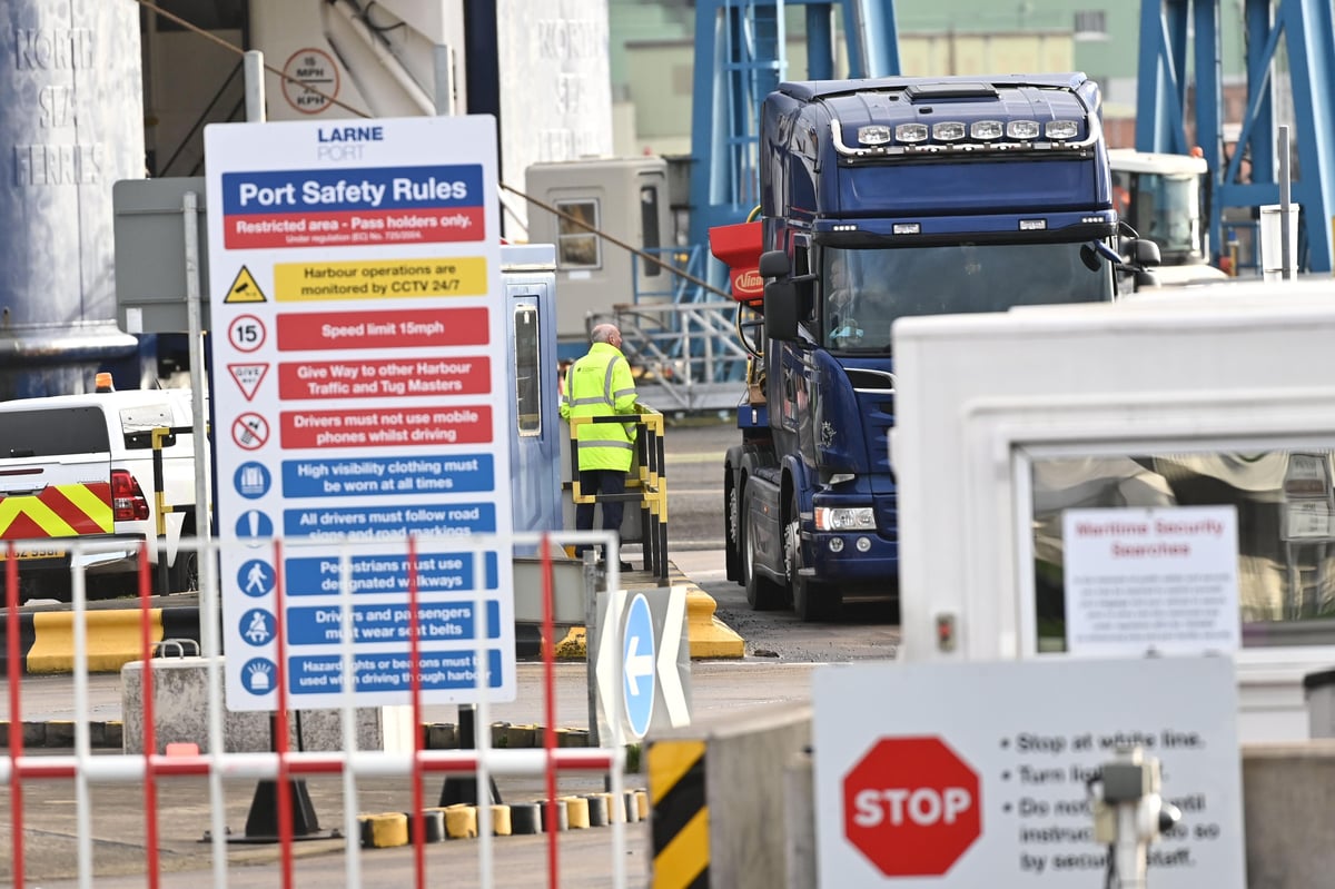 Legal challenge over Edwin Poots' decision to halt border checks is put on hold
