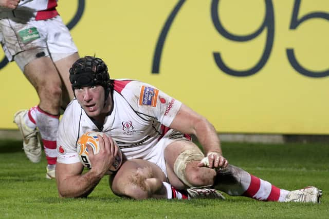 Stephen Ferris during his Ulster playing career. Pic by PressEye Ltd.