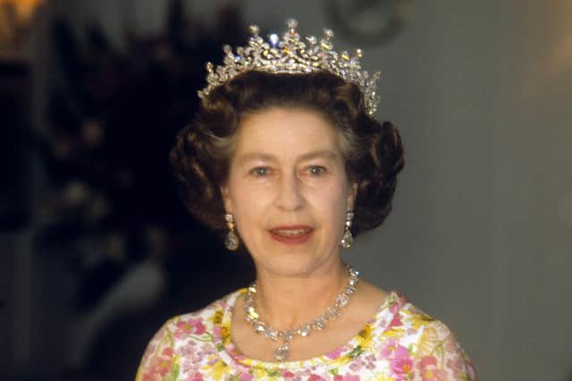 The Queen in Bahrain in 1979