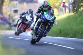 Michael Sweeney returned to action on Wednesday on his Supersport Yamaha after sitting out Tuesday's Isle of Man TT qualifying session following a crash on Monday at the 11th Milestone.