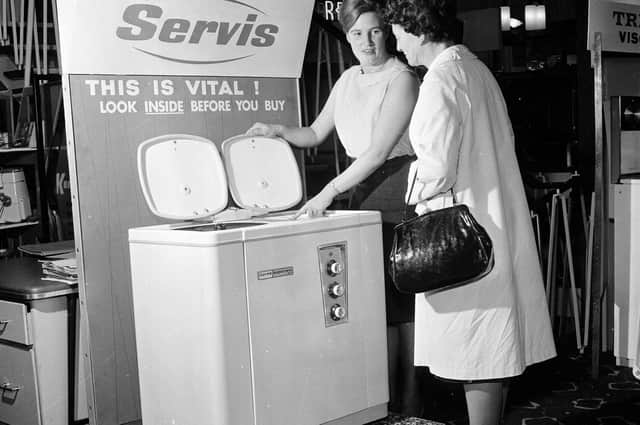 The twin tub washing machine was the height of sophistication