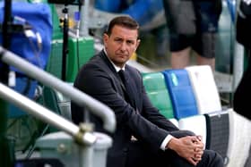 Northern Ireland manager Ian Baraclough ahead of the UEFA Nations League match at Windsor Park