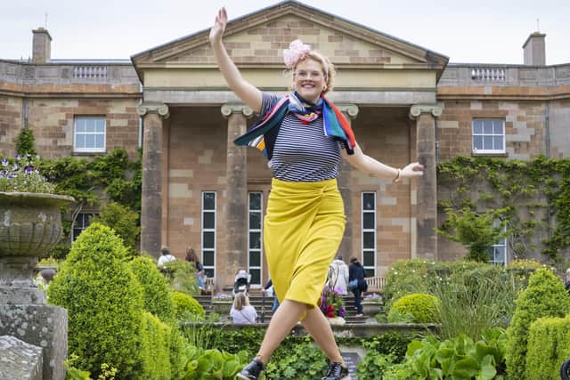 Swing dancer Raquel Amat Parra leads the way in celebrations at Hillsborough Castle and Garden celebrations this weekend.