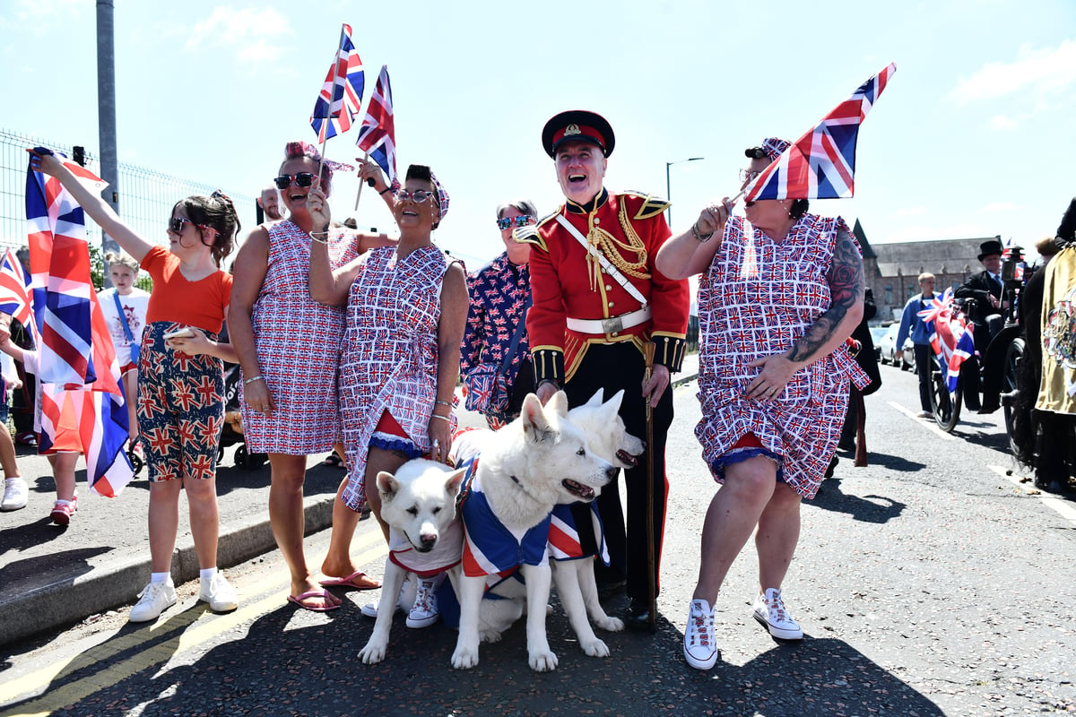 Jubilee picture special: Crowds turn out for Queen's Platinum Jubilee Celebrations on Shankill Road