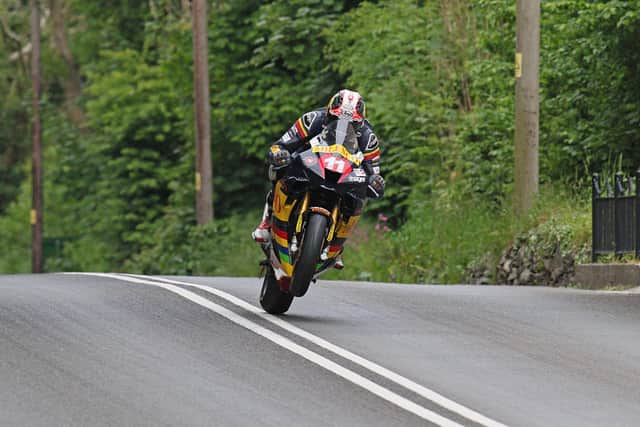 Manx rider Conor Cummins set his fastest ever TT lap at 133mph on the Milenco by Padgett's Honda to secure the runner-up spot in the RL360 Superstock race.