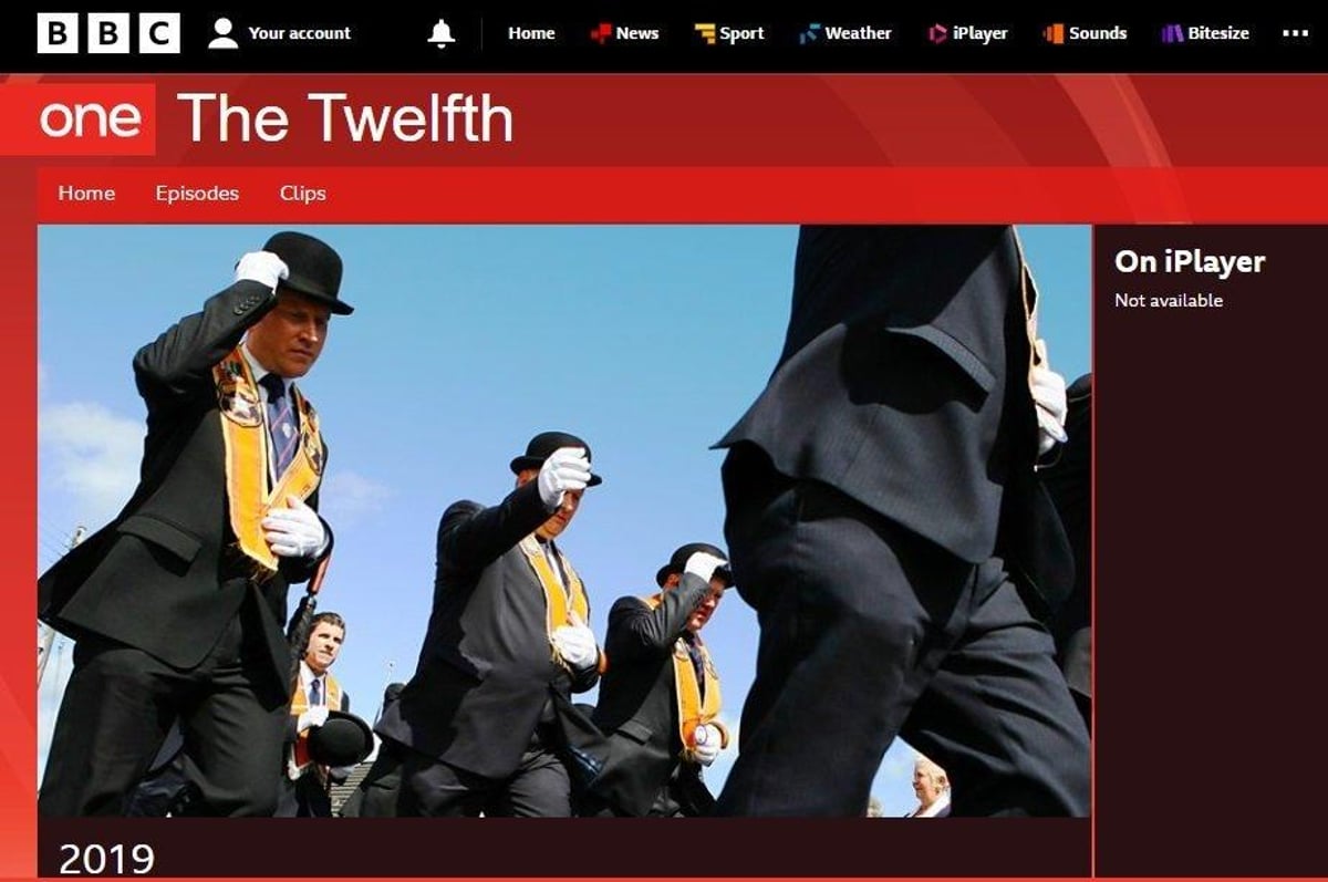 BBC confirms it is ditching live coverage of the Twelfth