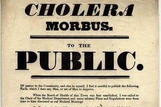 Public notice concerning Cholera